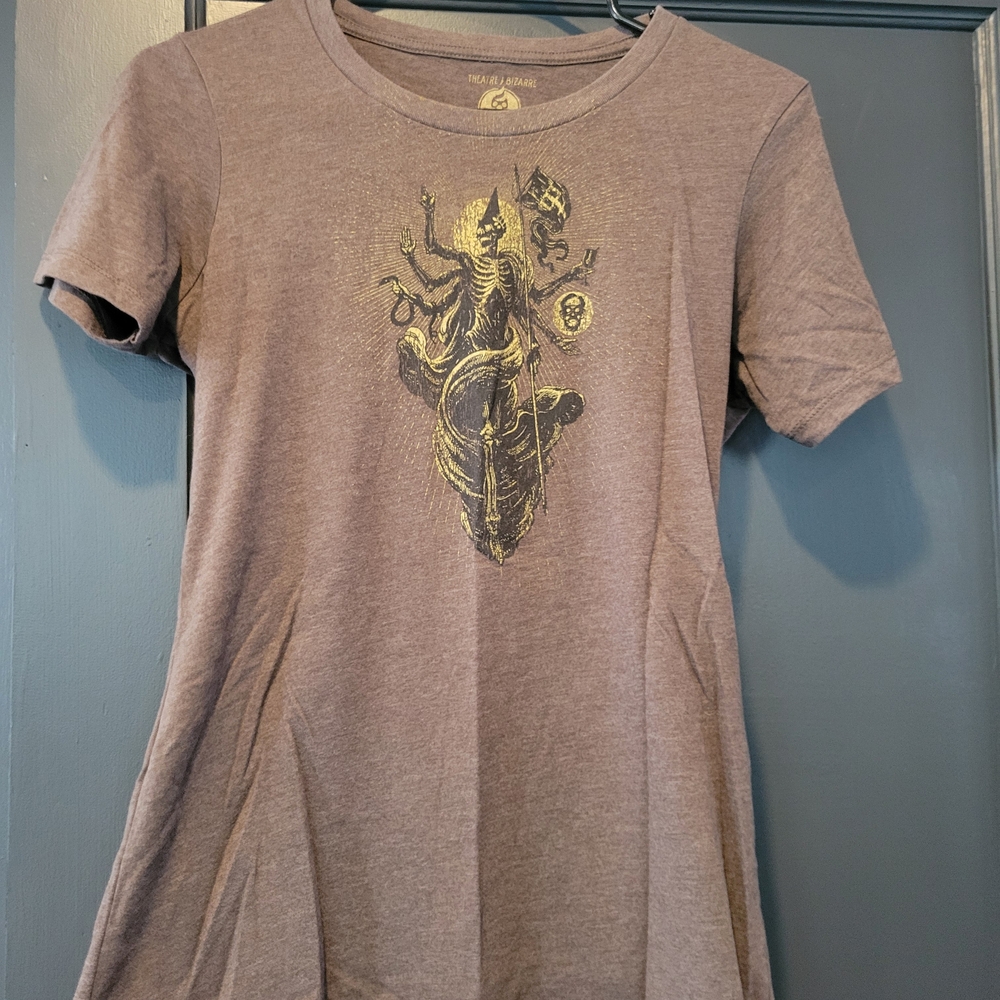 Detroit**Brown Graphic Short Sleeve Tee